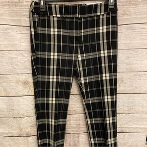 Ann Taylor loft plaid dress pants
